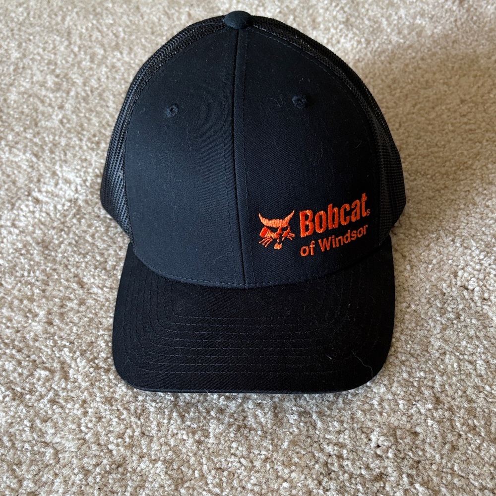 Black and Orange Trucker Hat